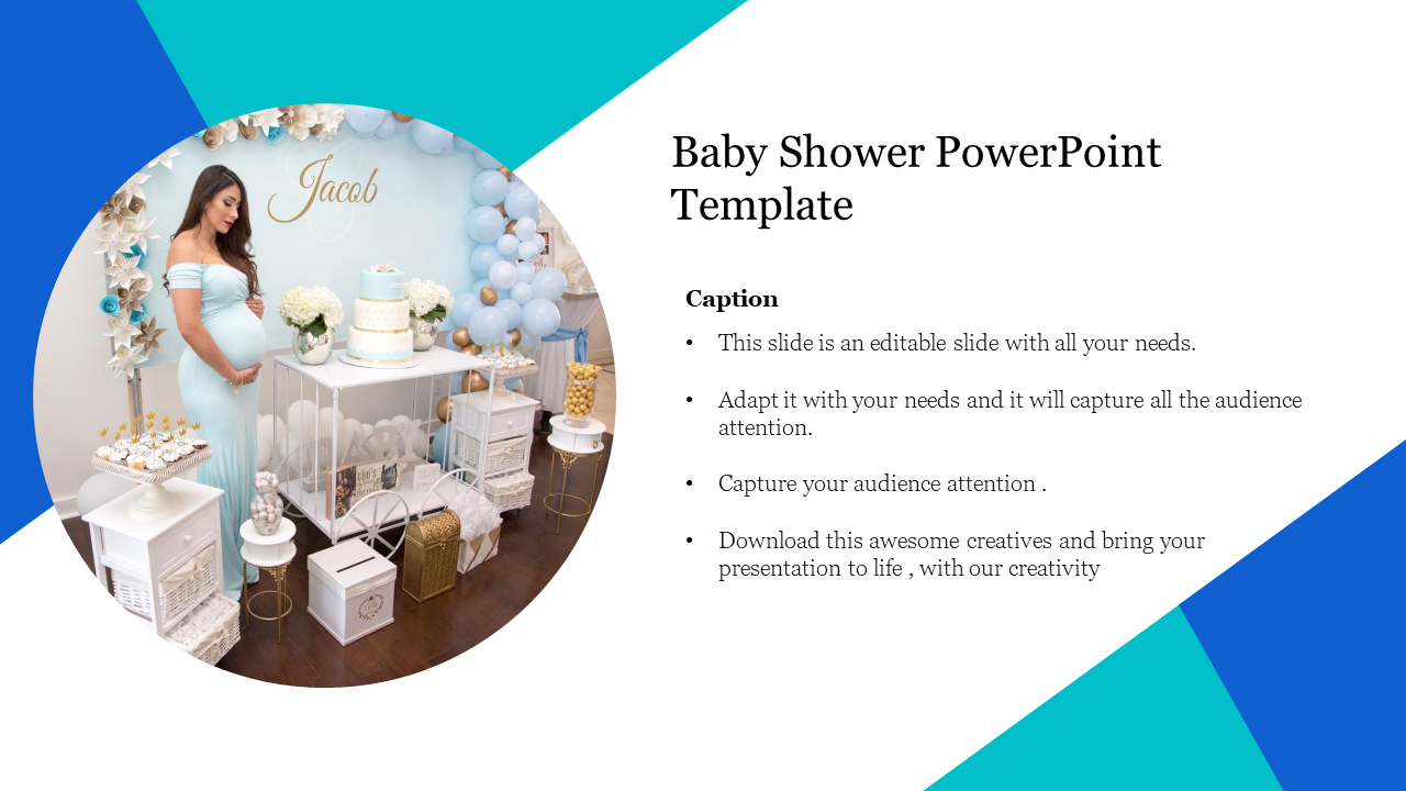 Baby Shower PowerPoint Template